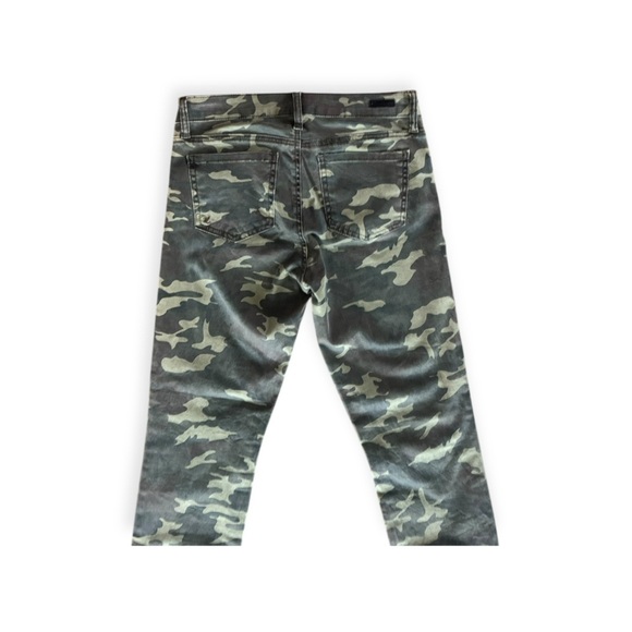 Kut from the Kloth camouflage army pattern pants ankle skinny Sz small - Picture 5 of 10